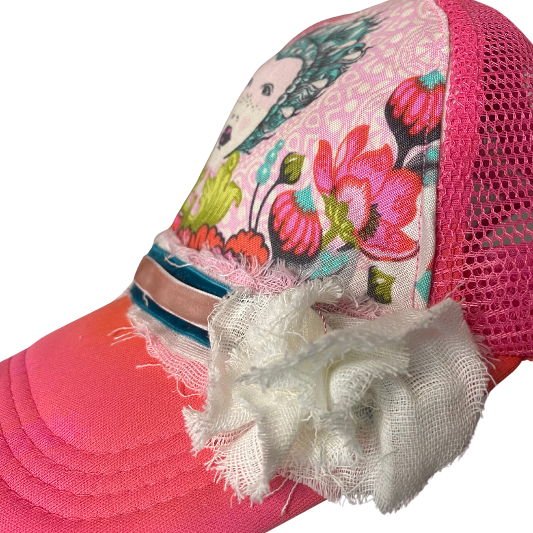 Feathered Trucker Hat