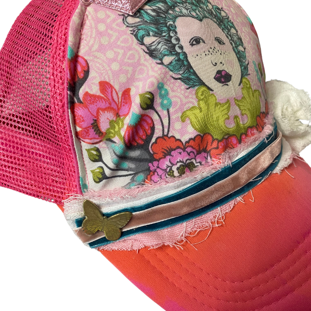 Feathered Trucker Hat