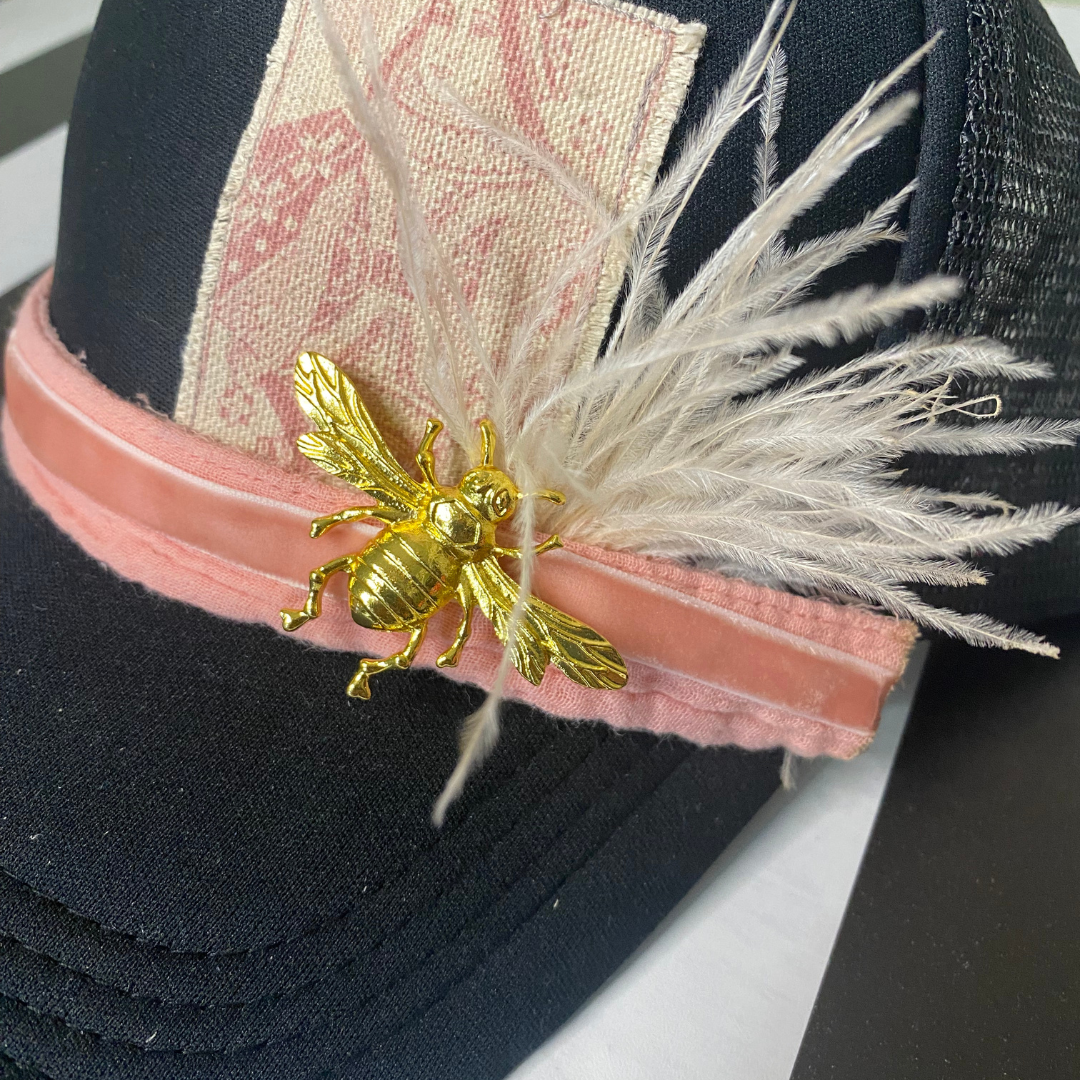 Feathered Trucker Hat 48 Trucker Hat Accessories Anthologie Co.
