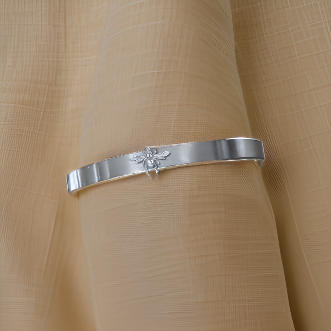 Queen Bee Skinny Cuff Bracelet