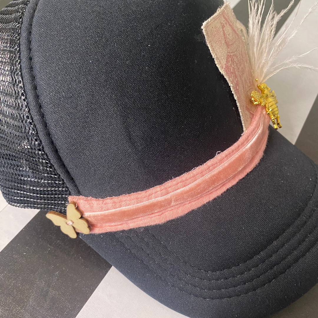 Feathered Trucker Hat