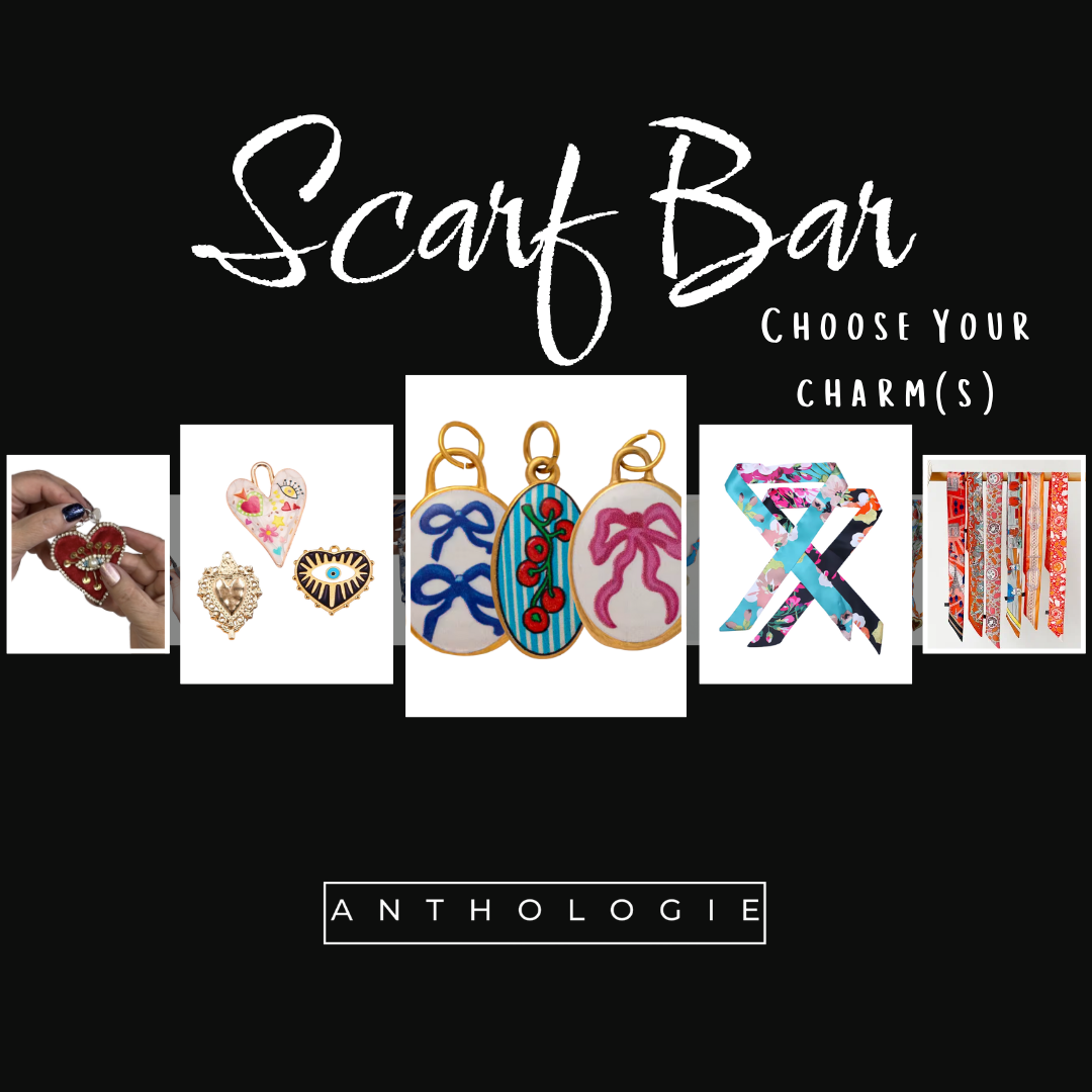Scarf Bar Anthologie Co Pick your charms