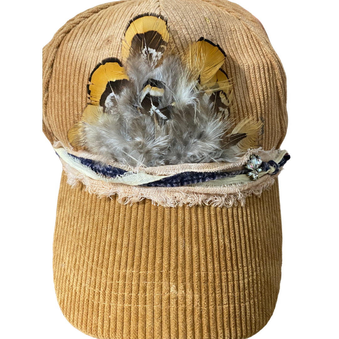 Feathered Trucker Hat 48 Trucker Hat Accessories Anthologie Co.