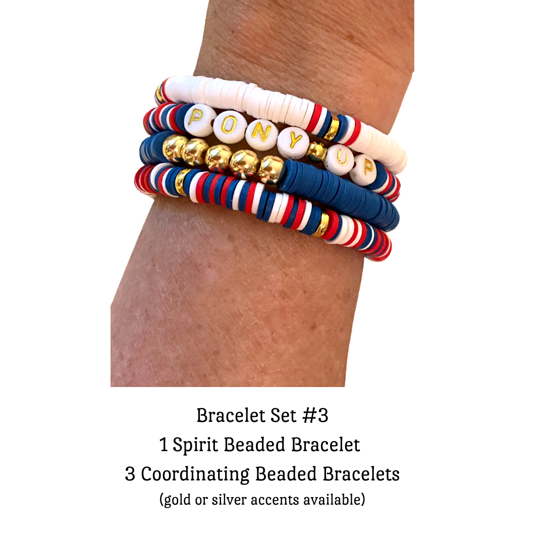 Team Spirit Beaded Bracelet