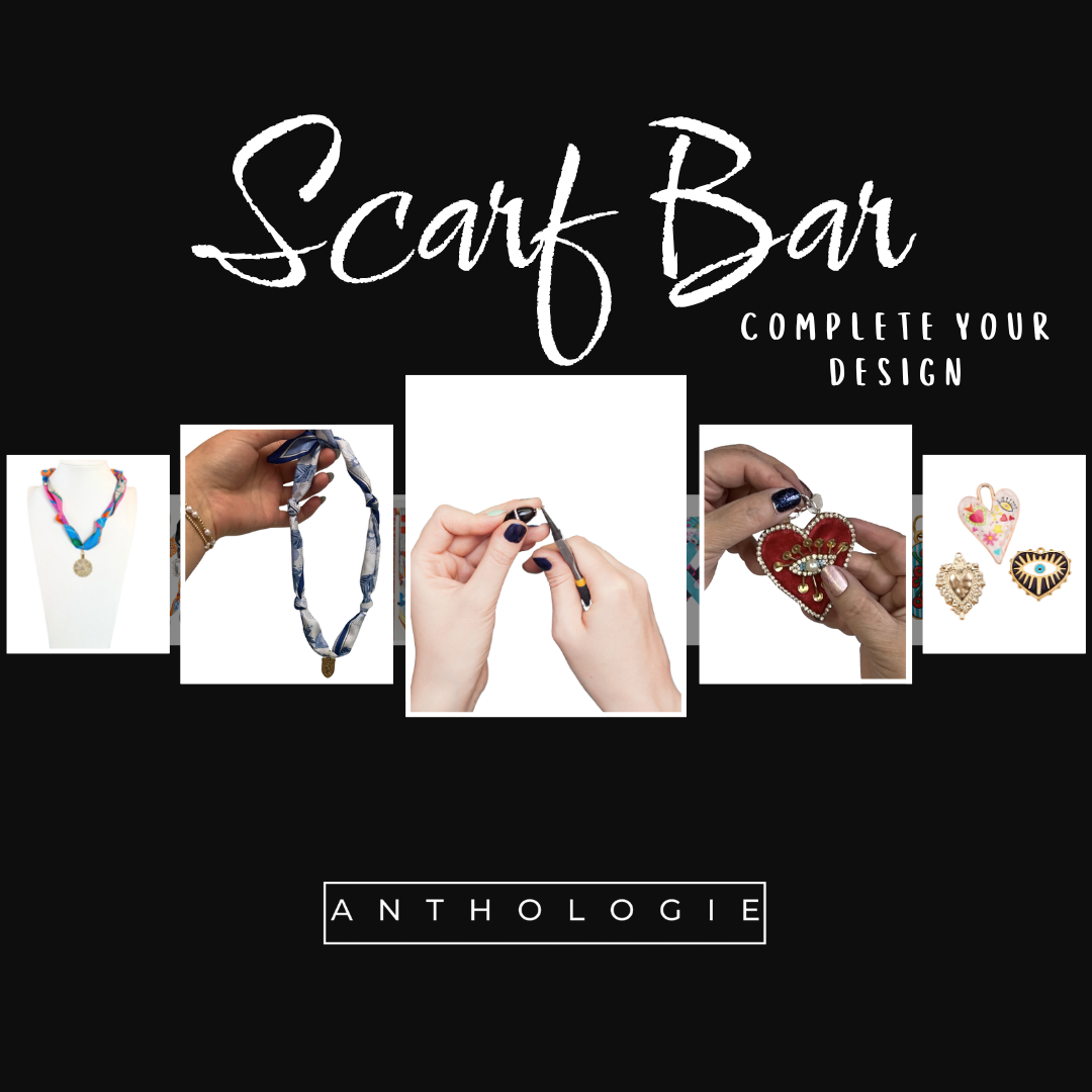 Scarf Bar Anthologie Co Make your necklace