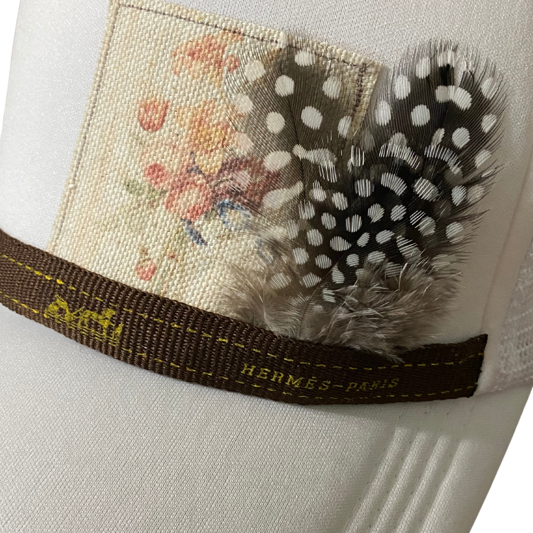 Feathered Trucker Hat