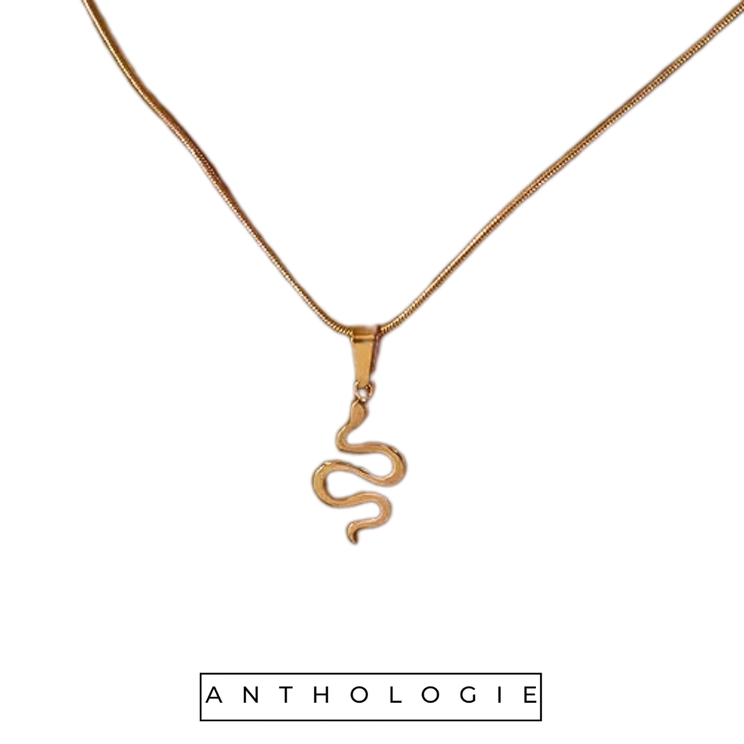 Golden Rattle Pendant Necklace