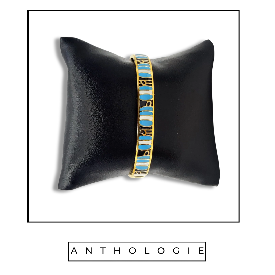 Vintage Oil Drip Bangles