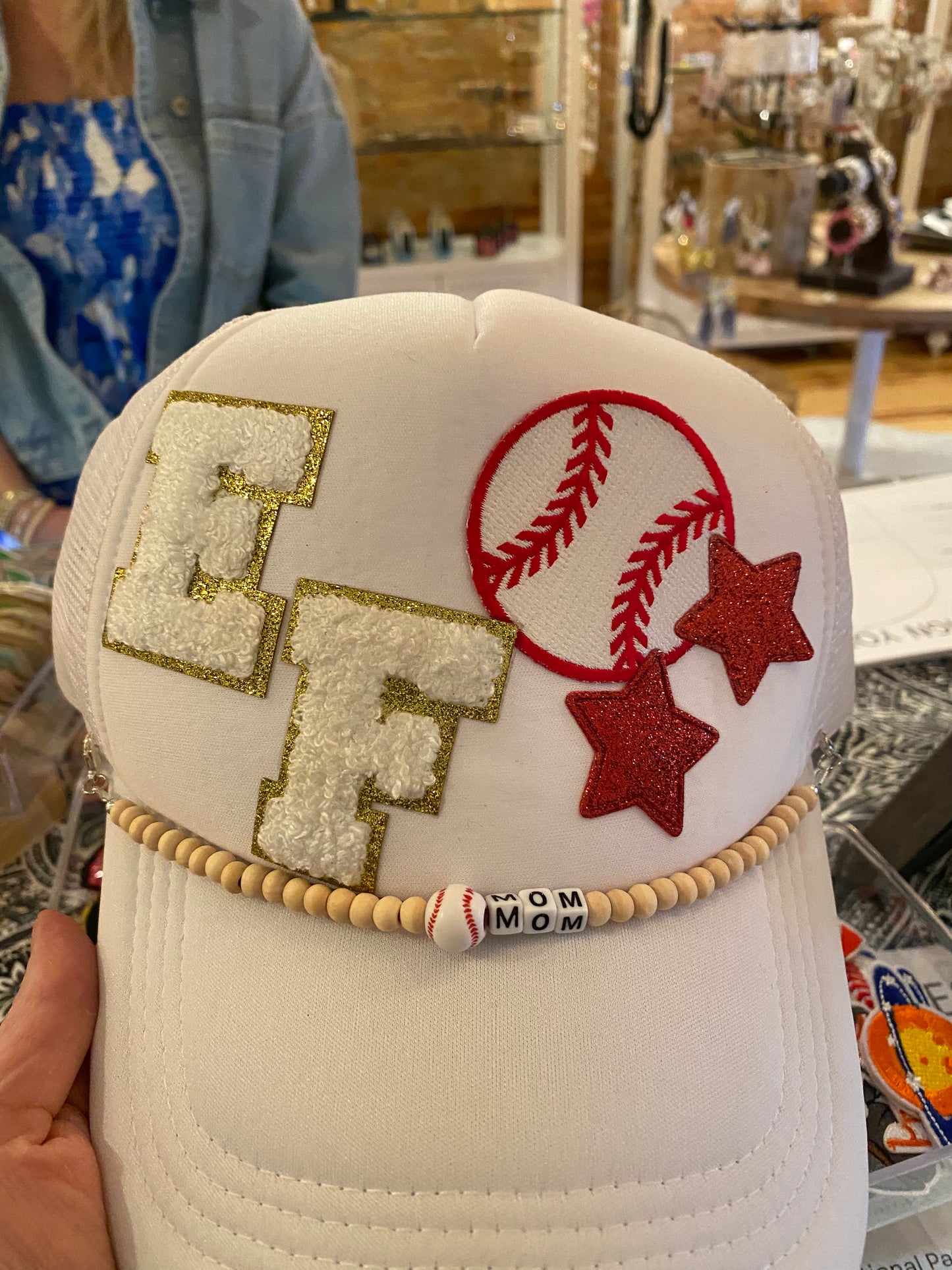 Customer custom hat for baseball