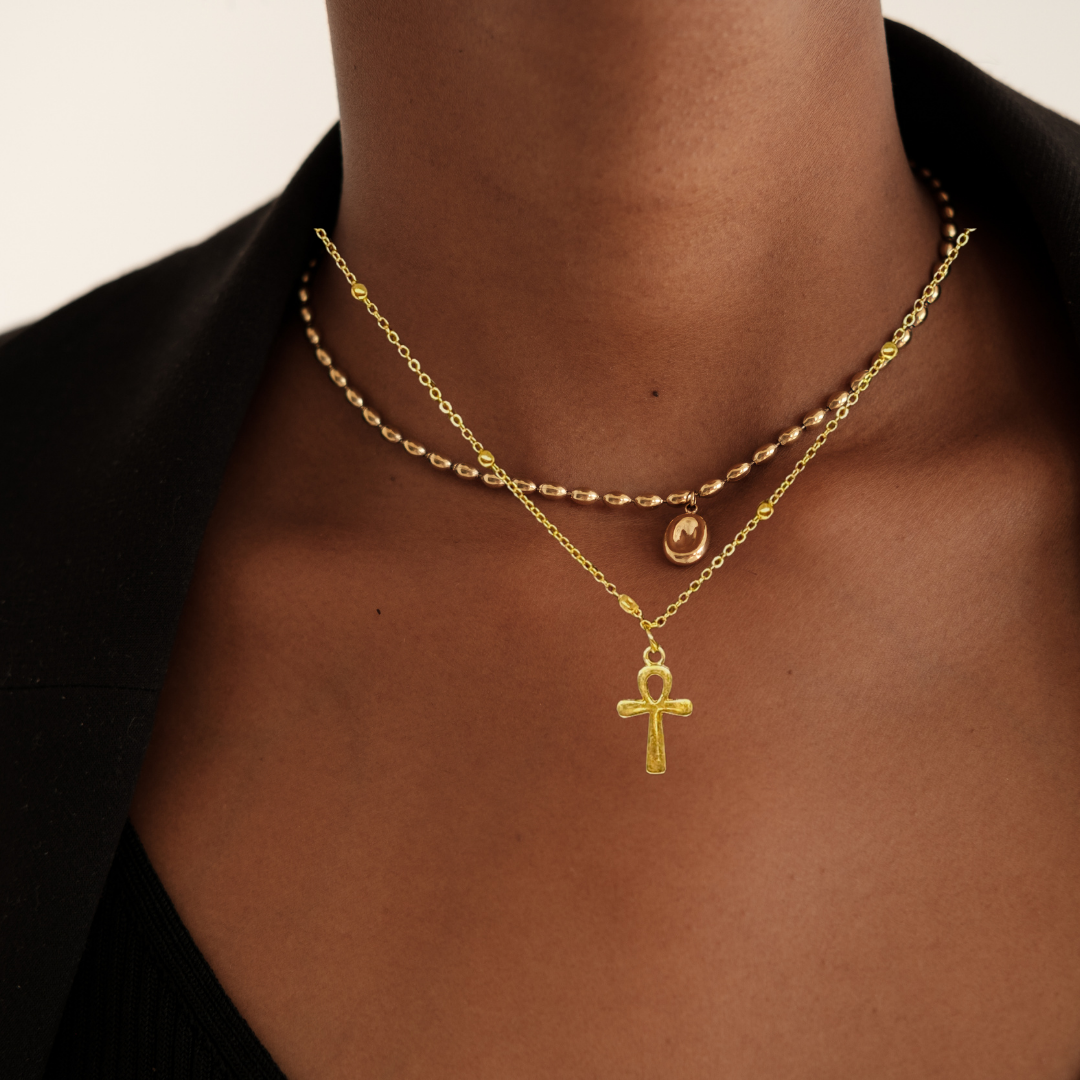 Gold Cross Necklace