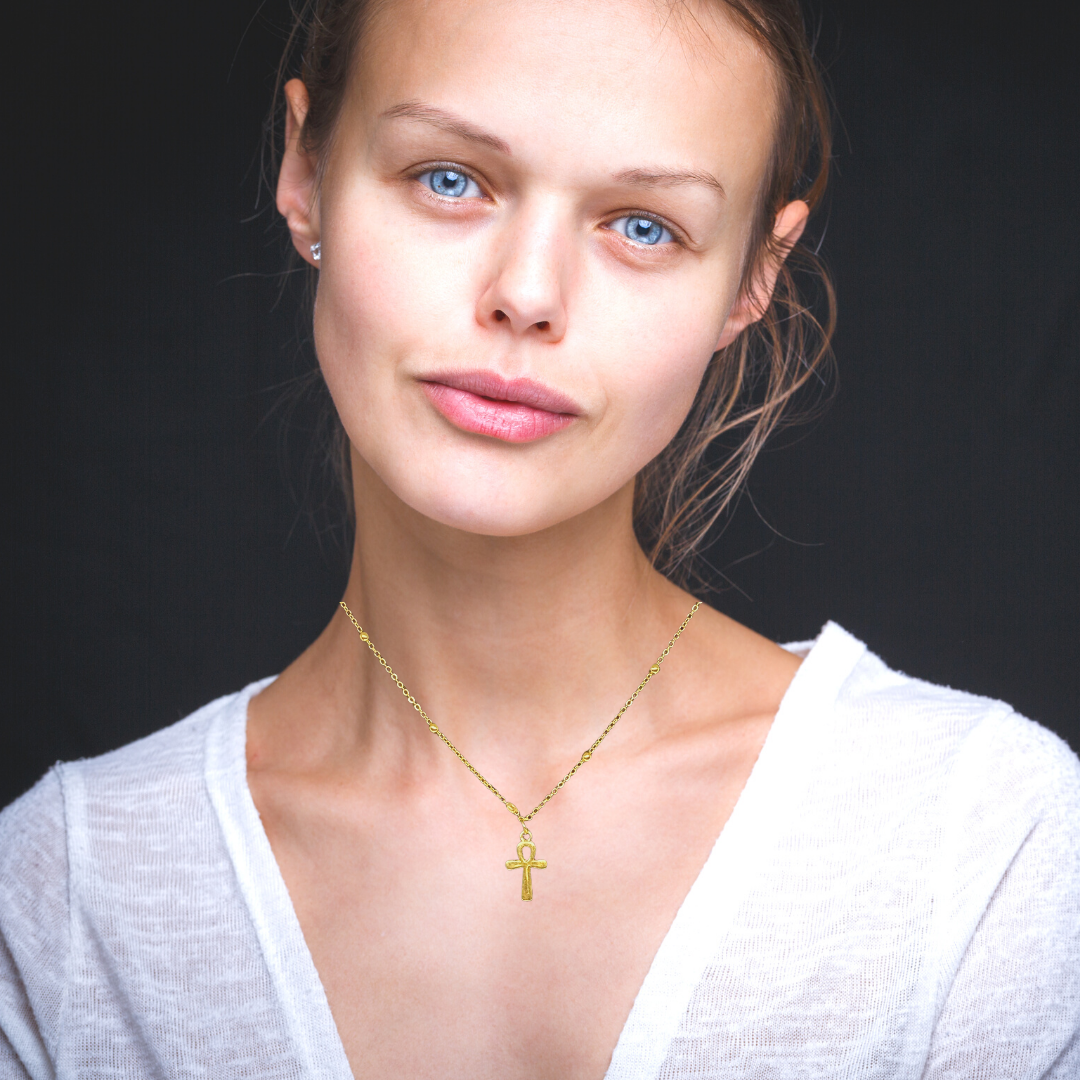 Gold Cross Necklace