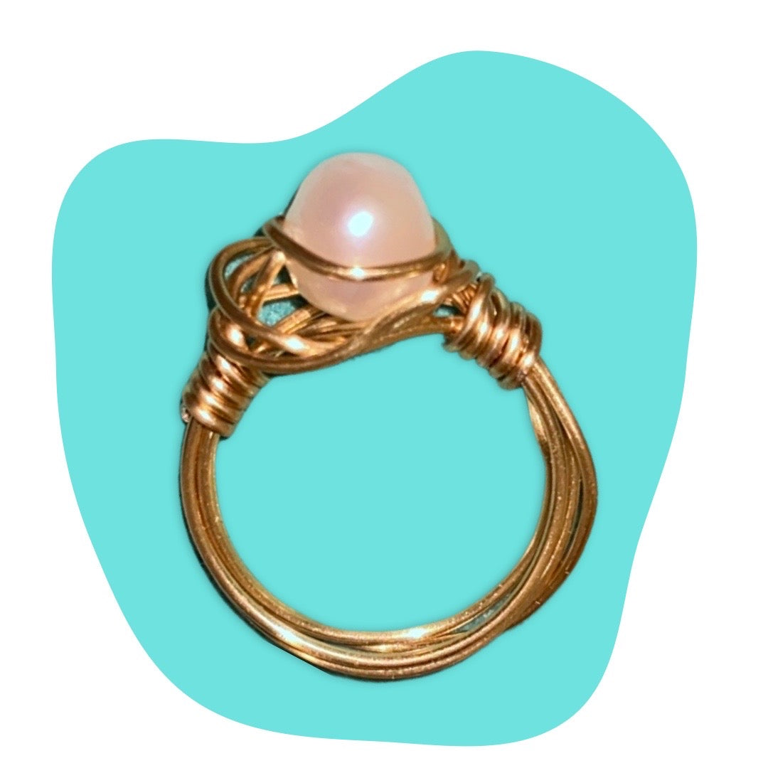 Freshwater Pearl Wrap Ring