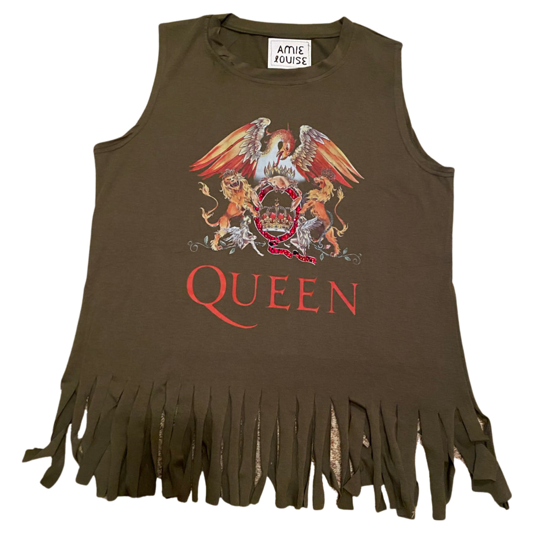 Queen Fringe Tank