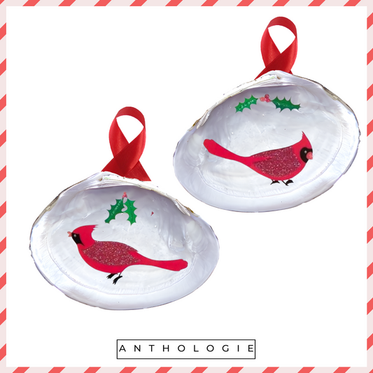 Red Bird Reminder Ornament - Cardinal Ornament
