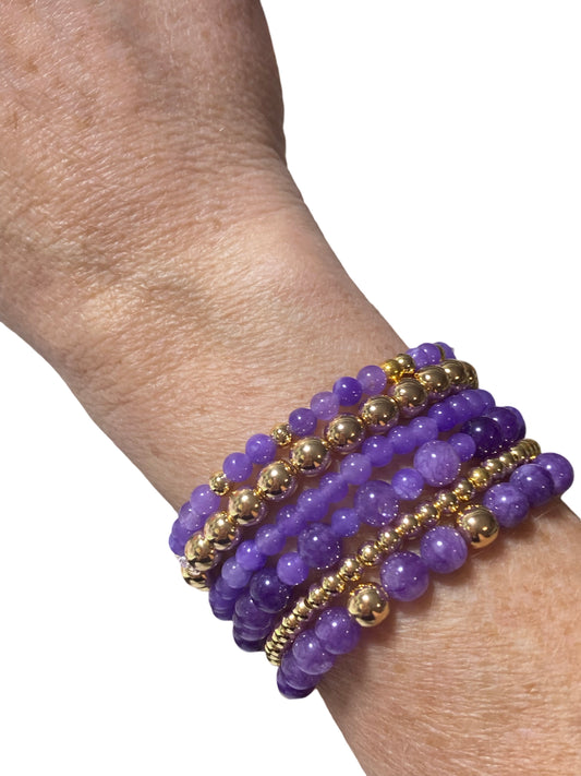 Gameday Gemstone Bracelets