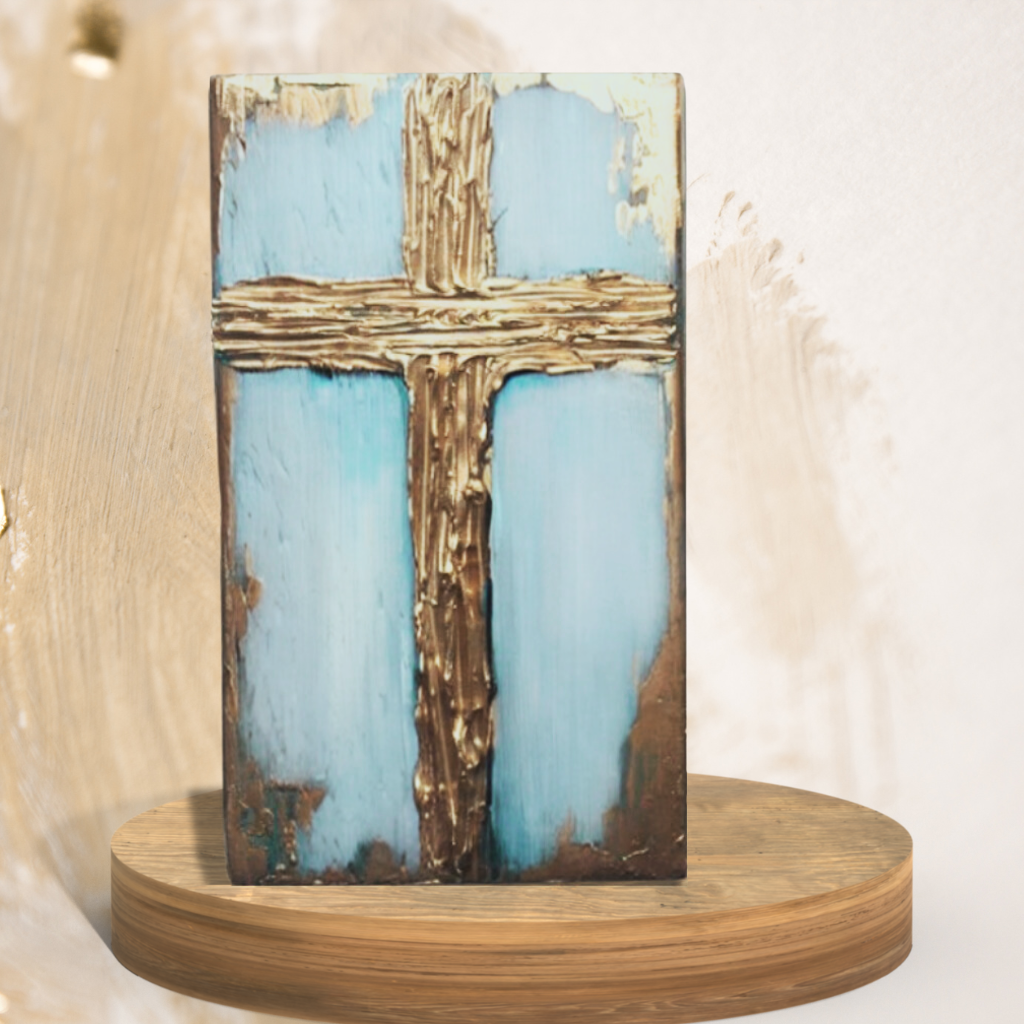 Rugged Cross Christian Artwork